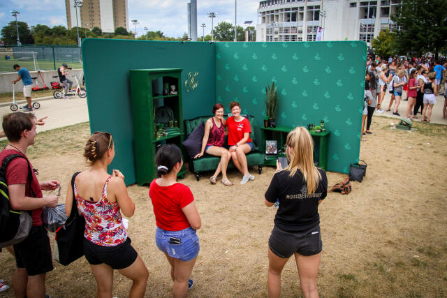 A vendor display at the 2019 Buck-i-Frenzy.
